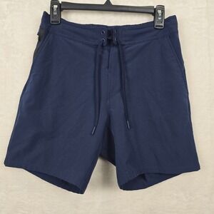 Ten Thousand Mens Navy Blue Foundation Short 7 Inch Inseam Size Small